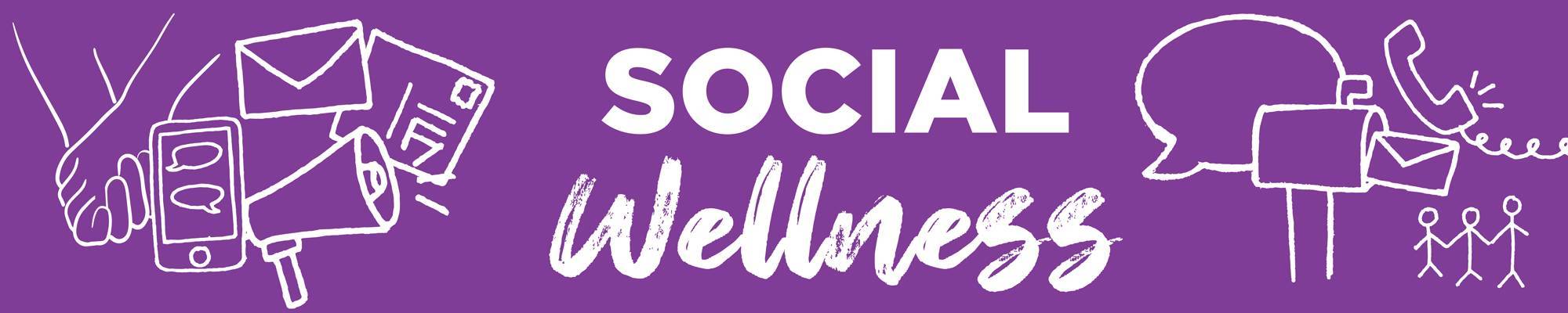 Banner of social wellness